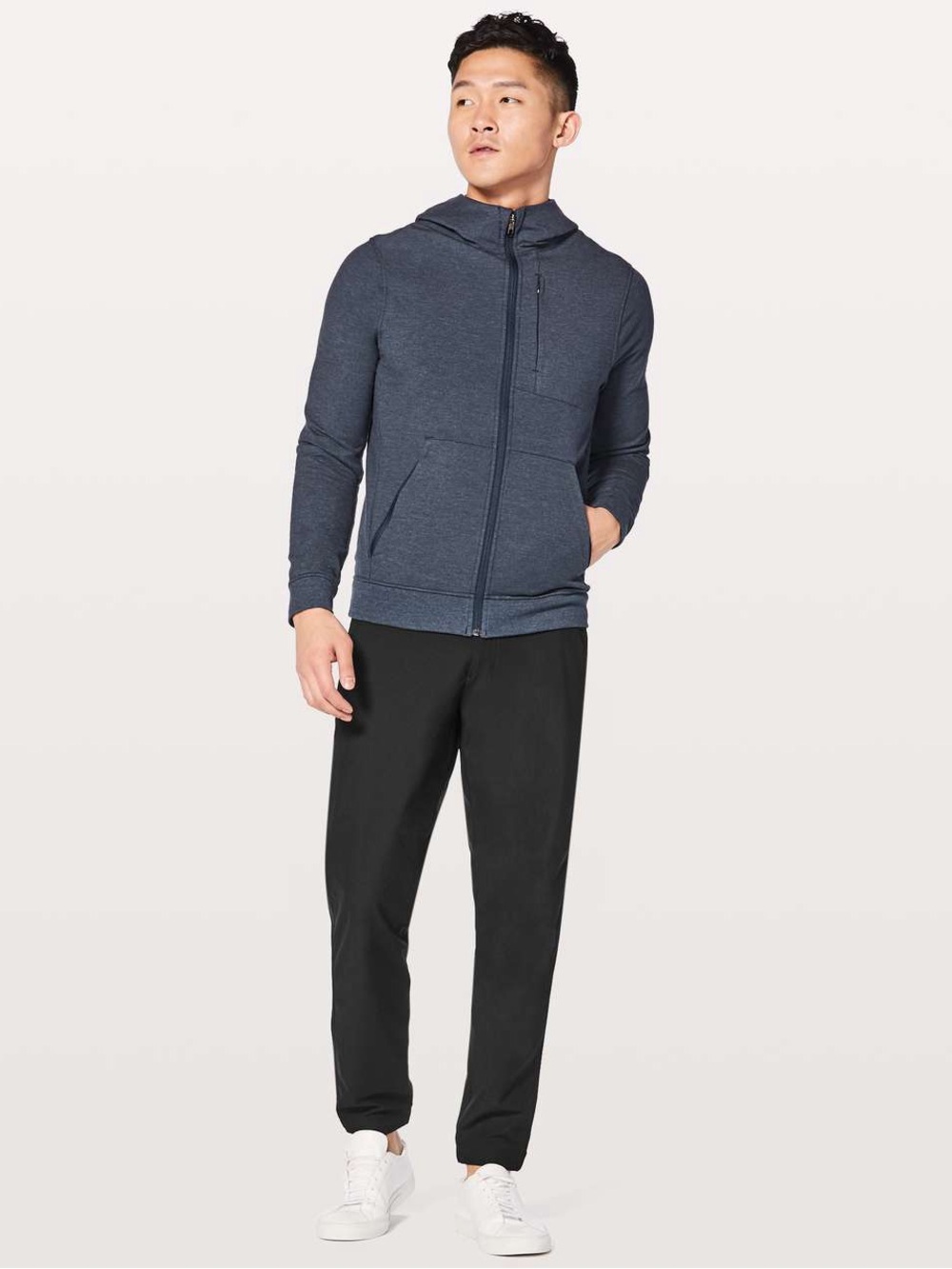 Lululemon City Sweat Full Long Sleeve Multi Poketed Zip Hoodie Workout Gym Run